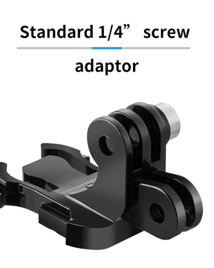 Snabbfäste till GoPro mfl. - "J Hook" - Dubbel