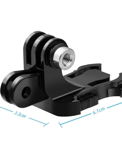 Snabbfäste till GoPro mfl. - "J Hook" - Dubbel