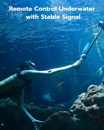 Telesin Selfiepinne Vattentät - 250-850mm med Fjärr till GoPro Hero13/12/11/Mini/10/9/8 Black / Max