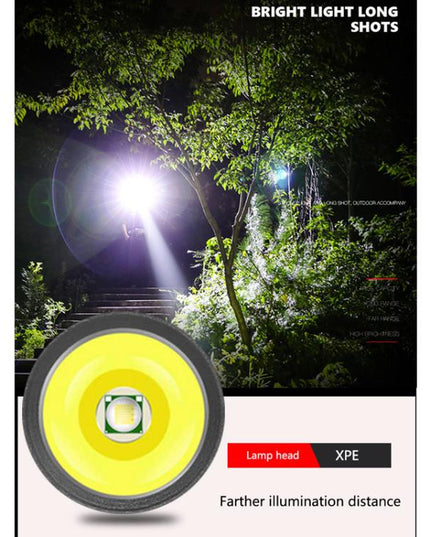 Portabel XPE Ficklampa med Fast Fokus