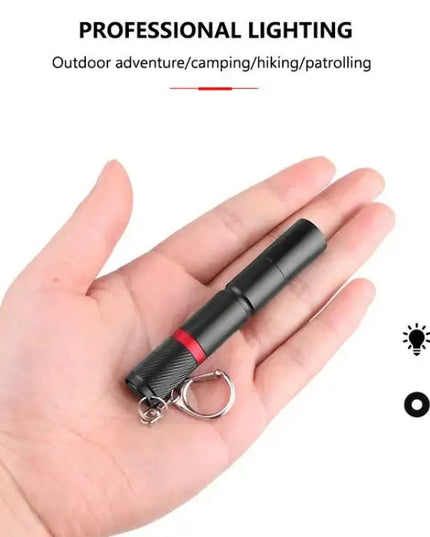 Mini ficklampa – Lätt, stark och kompakt LED-modell för vardag och friluftsliv