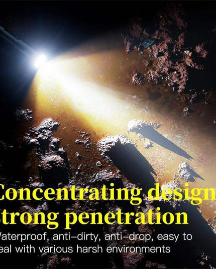 Sea Frogs SF-L03 – Vattentät Dykficklampa för Professionell Användning (1000 lm)