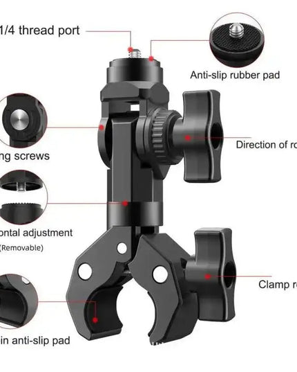 Kameraklämma för Motorcykel & Cykel