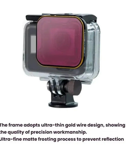 GoPro HERO5/HERO6 PGYTECH Dykfilter – Vattentätt och färg korrigerande