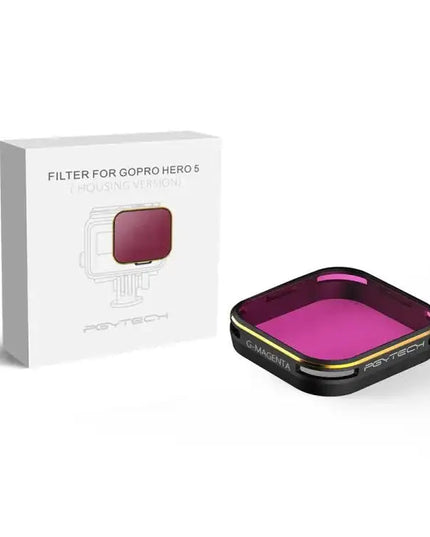 GoPro HERO5/HERO6 PGYTECH Dykfilter – Vattentätt och färg korrigerande