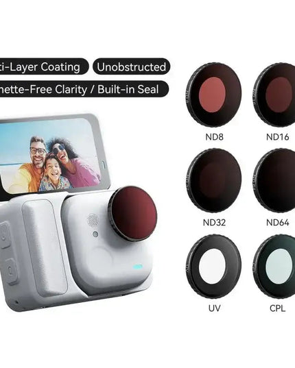 aMagisn Vattentätt Anti-fog Filter för Insta360 GO Ultra