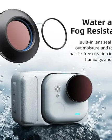 aMagisn Vattentätt Anti-fog Filter för Insta360 GO Ultra