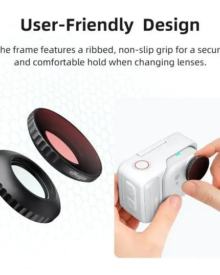 aMagisn Vattentätt Anti-fog Filter för Insta360 GO Ultra