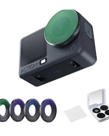 DJI Osmo Action 6 – 4-i-1 Filterkit (CPL / ND8 / ND16 / ND32)