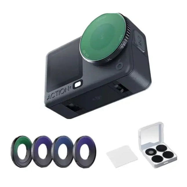 DJI Osmo Action 6 – 4-i-1 Filterkit (CPL / ND8 / ND16 / ND32)