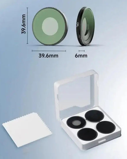 DJI Osmo Action 6 – 4-i-1 Filterkit (CPL / ND8 / ND16 / ND32)