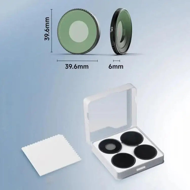 DJI Osmo Action 6 – 4-i-1 Filterkit (CPL / ND8 / ND16 / ND32)