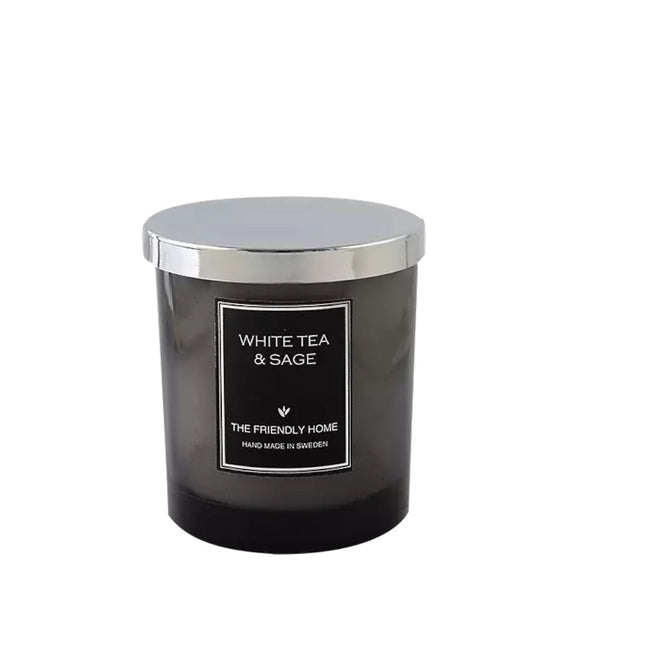 White Tea & Sage, Doftljus, 220 g