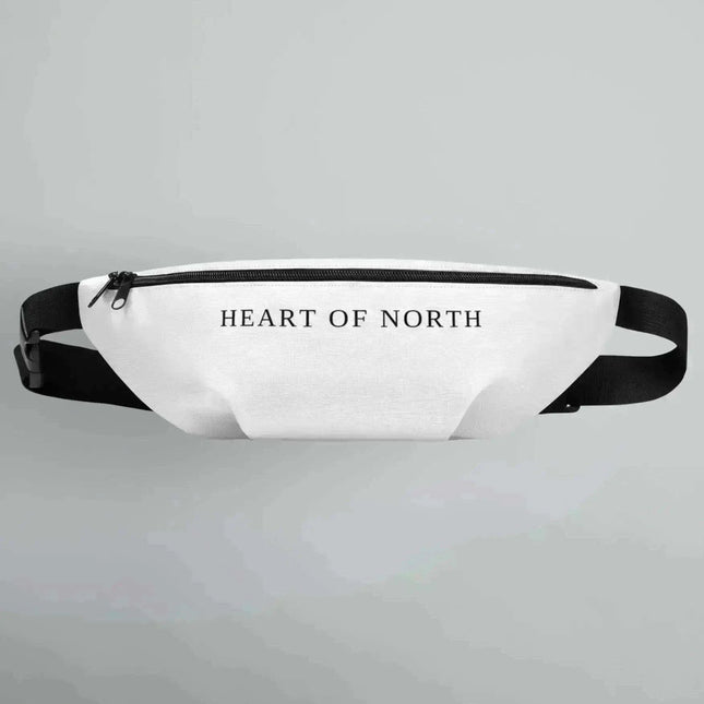 VÄSKA FANNY PACK HEART OF NORTH (VIT)