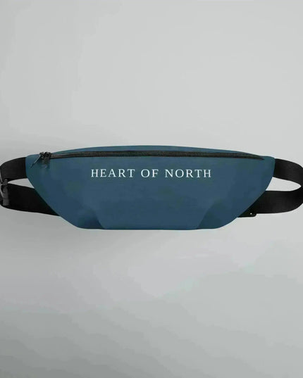 VÄSKA FANNY PACK HEART OF NORTH (MARINBLÅ)