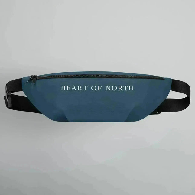 VÄSKA FANNY PACK HEART OF NORTH (MARINBLÅ)