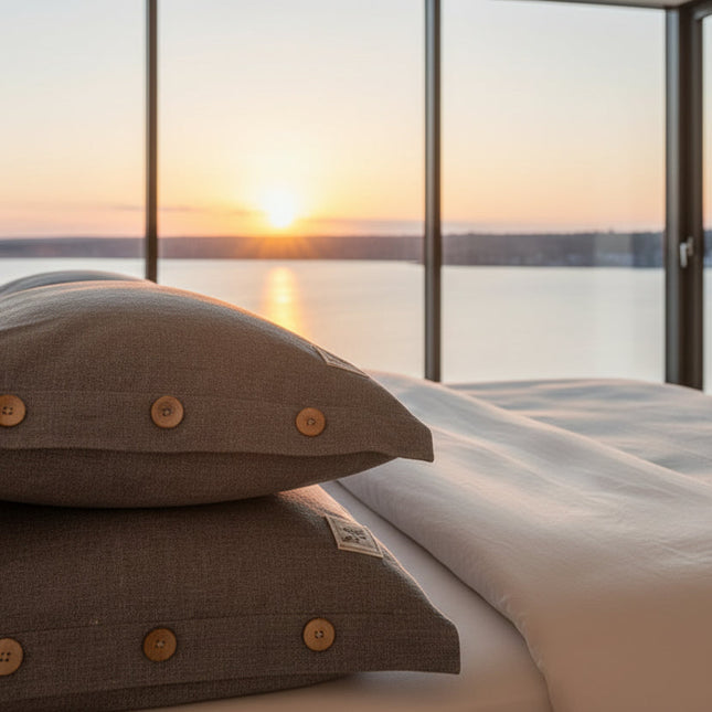 ROMA Örngotts­set - Ljusblå