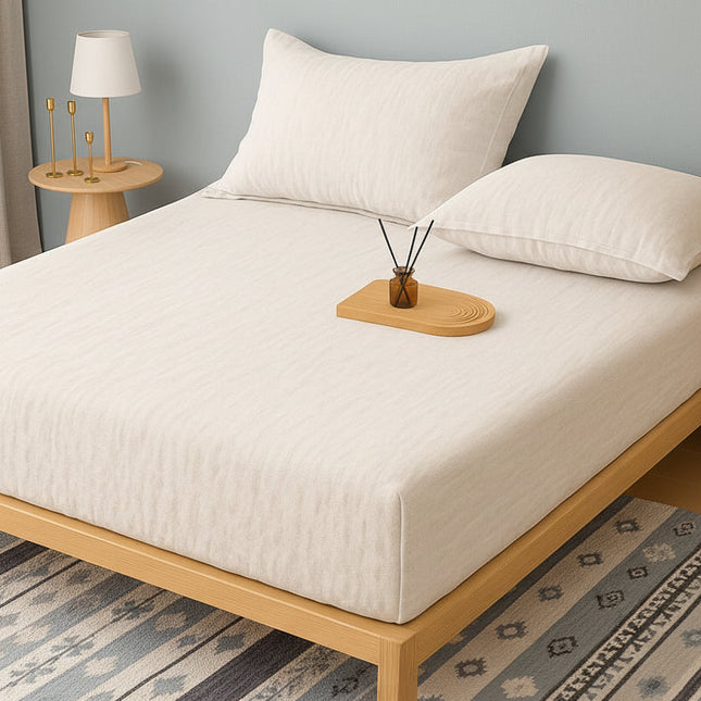 ECO Hampa Resårlakan dubbelsäng 180cm