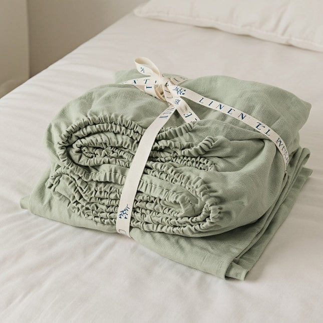 ECO Hampa Resårlakan dubbelsäng 180cm