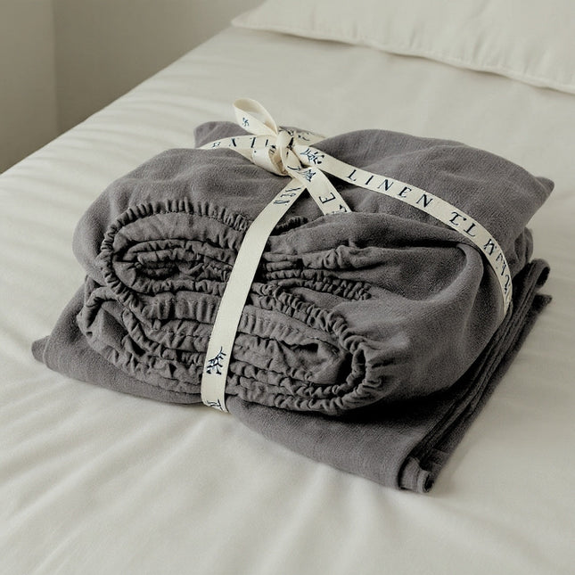 ECO Hampa Resårlakan dubbelsäng 180cm