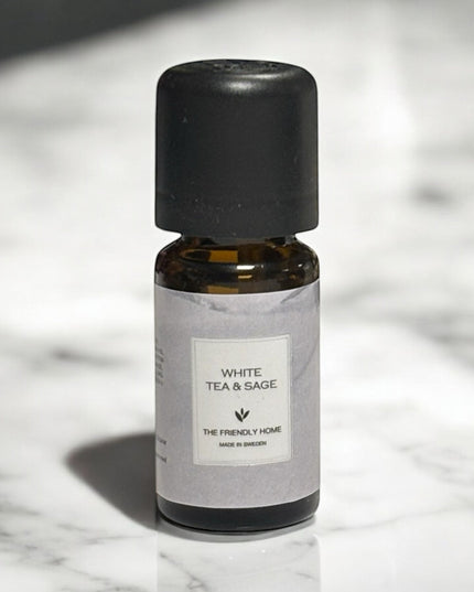 White Tea & Sage, Doftolja, 10 ml