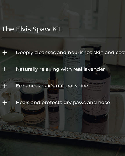 Elvis Spaw Kit - Den kompletta hundvårdsritualen
