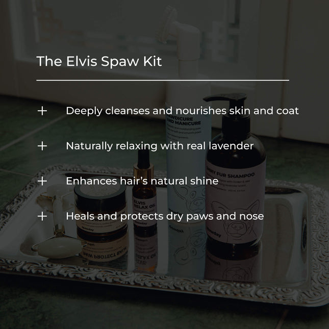 Elvis Spaw Kit - Den kompletta hundvårdsritualen