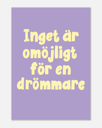 Poster | Drömmare