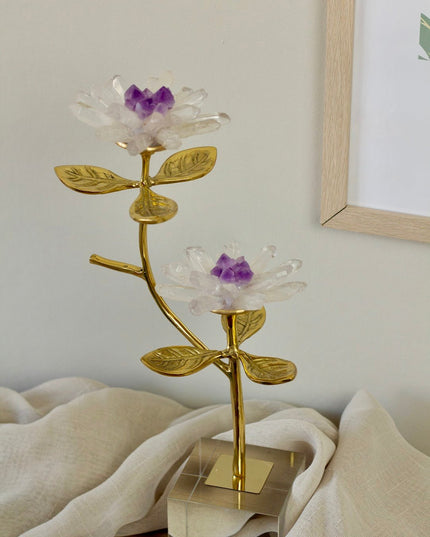 Ametistblomma Dekoration