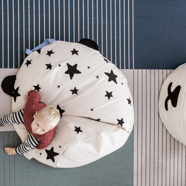 Saccosäck, Panda med stjärnor svart