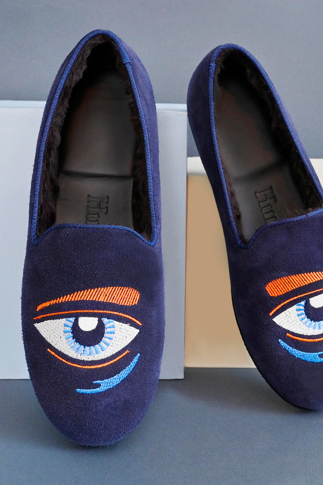 Never Blink Furry Loafers