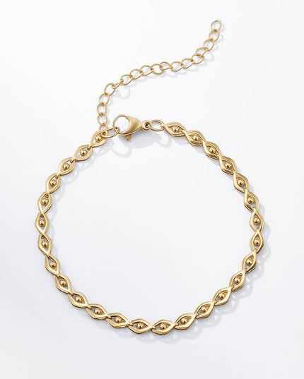 Öga Armband Guld Dam