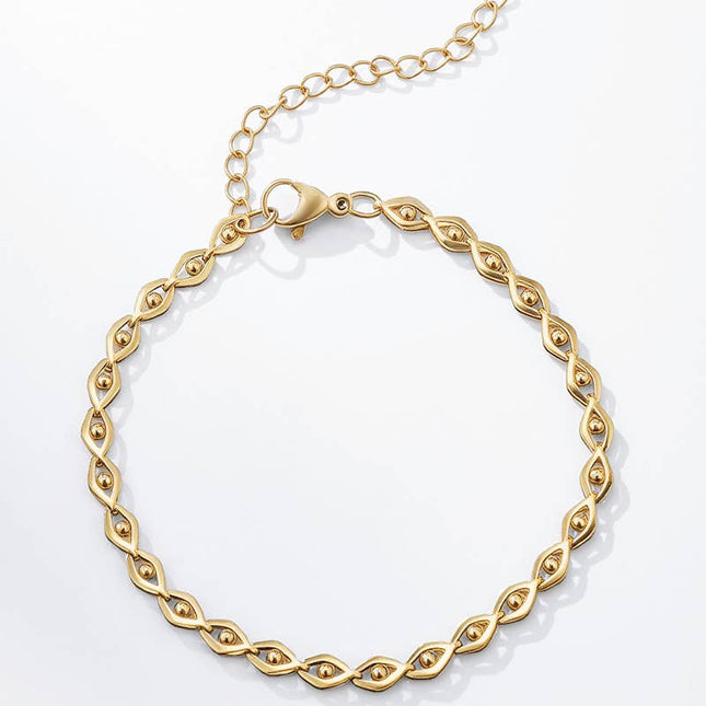 Öga Armband Guld Dam
