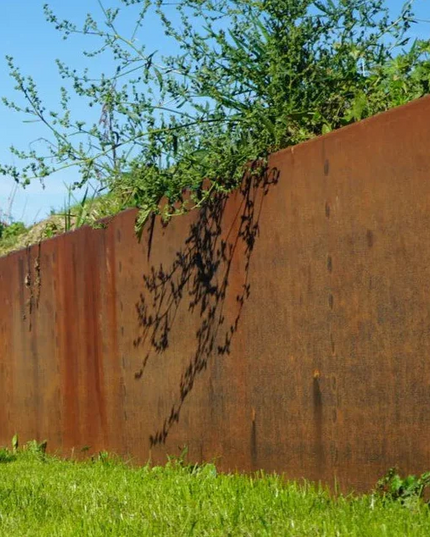 Stödmur Cortenstål (120x50cm)