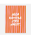 30x40 cm / Rosa/orange