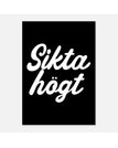 21x29.7 cm / Svart/vit