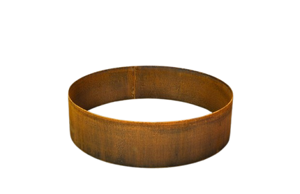 Odlingslåda Rund Corten