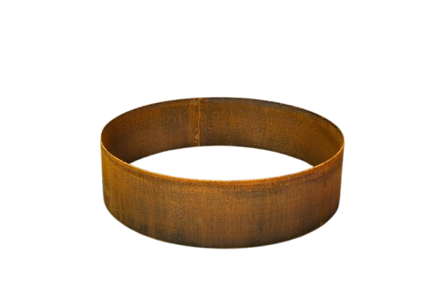 Odlingslåda Rund Corten