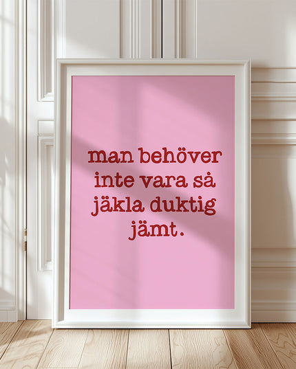 Poster | Duktig