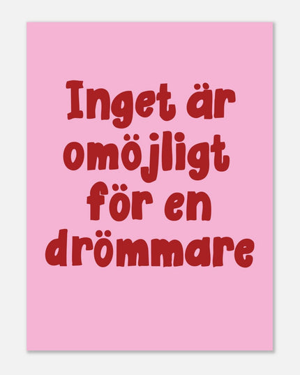 Poster | Drömmare