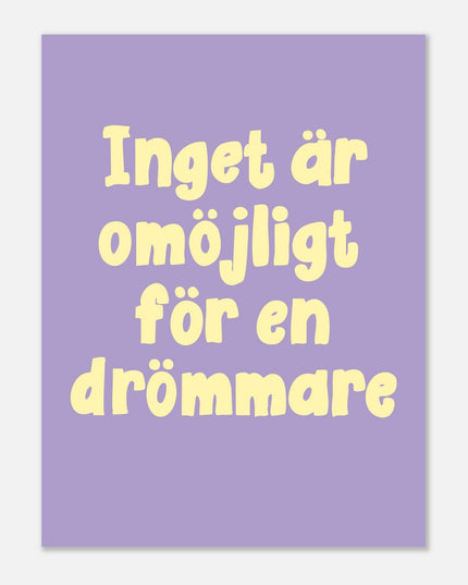 Poster | Drömmare