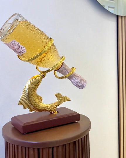 Fisk vinställ Guld