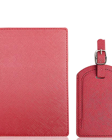 Resekit med passfodral och bagagetagg, RFID-skydd