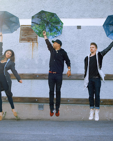 Sky Lake-paraply – vindtätt och solskyddsfaktor 50+