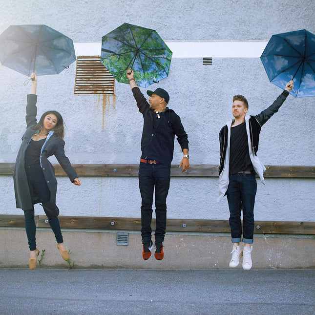 Sky Lake-paraply – vindtätt och solskyddsfaktor 50+