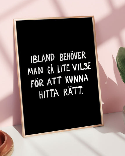 Poster | Gå vilse