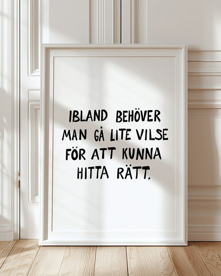 Poster | Gå vilse