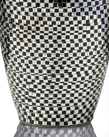 Glitter Vas Silver Alice