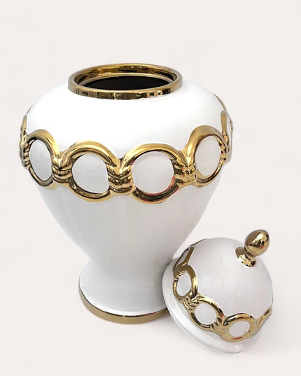 Guldig Kedja Ginger Jar