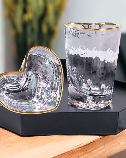 Hjärtformade Glas
